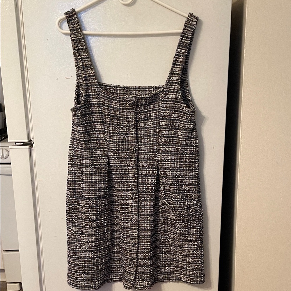 Free People Multicolor Tweed Altered Dress See Measurements